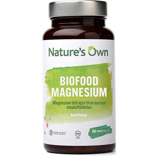 Natures Own Biofood Magnesium  60tab