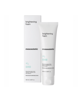 Mesoestetic Brightening Foam   Blegende Skum   Lysner Huden   Effektiv Mod Mørke Pletter På Huden   100 Ml    Renseskum Til Ansigtet