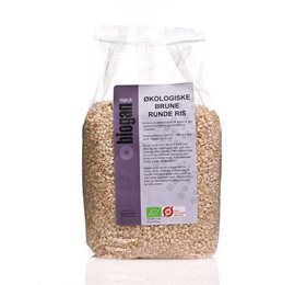 Biogan Brune Ris Runde ø  1kg