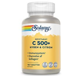 Solaray C500   Hyben Og Citron  180tab