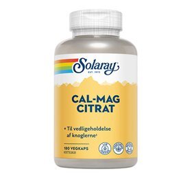 Solaray Cal Mag Citrat  180kap