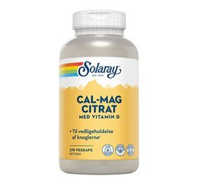 Solaray Cal Mag Citrat M  D Vit  270 Kap