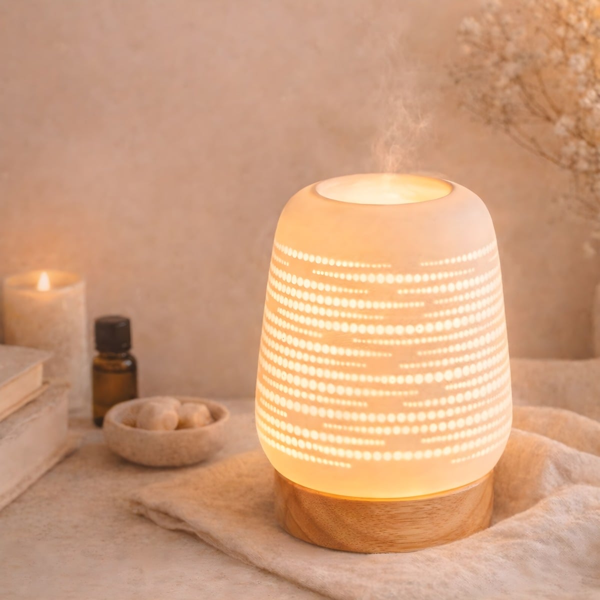 Calorya Diffuser   Keramik Og Træ
