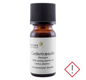 Fischer Pure Nature Cedertræsolie æterisk øko  Bull  10ml