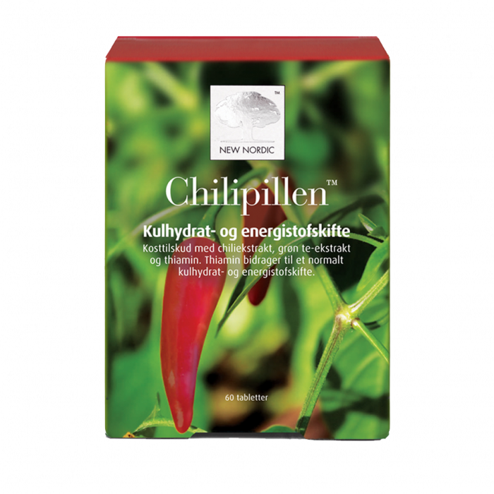 New Nordic Chilipillen  Bull  60 Tabl