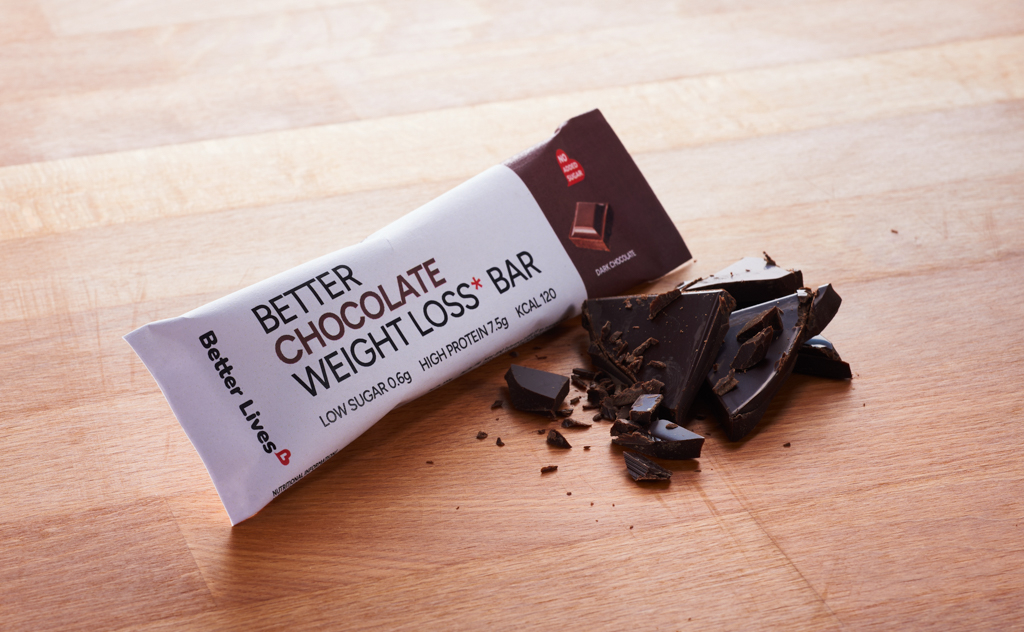 Betterlives Protein Weight Loss Bar Chokolade