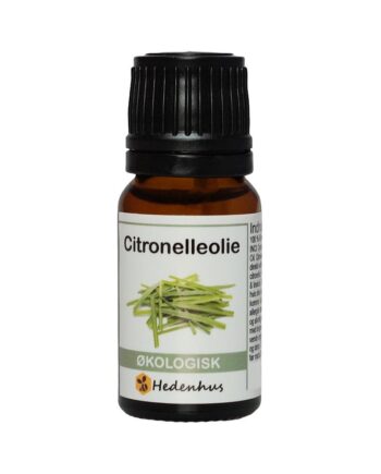 Citronelle   Citronella Olie   økologisk   10 Ml