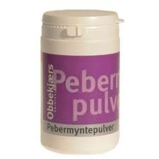 Obbekjær Pebermyntepulver 170 Gram