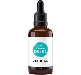 Viridian D3   K2 Vitamin  Flydende  50ml