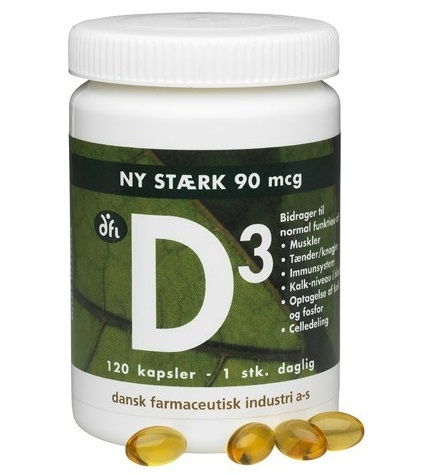 Dfi D3 Vitamin 90 Mcg  120kap