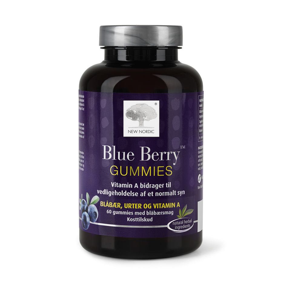 New Nordic Blue Berry Gummies