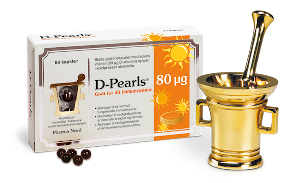 Pharma Nord D Pearls 80 Mcg 80 Kapsler