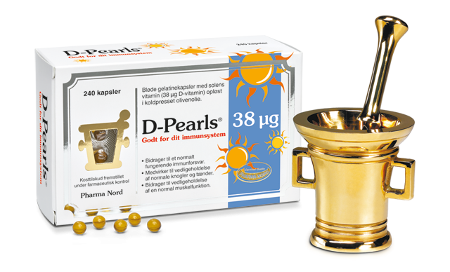 Pharma Nord D Pearls 38 Mcg 240 Kapsler
