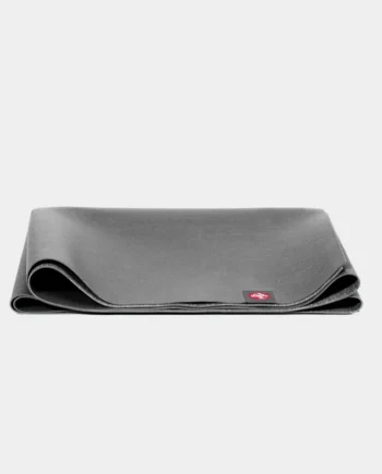 Manduka Eko Super Lite Rejse Yogamåtte 1 5mm  Charcoal Ekstra Længde