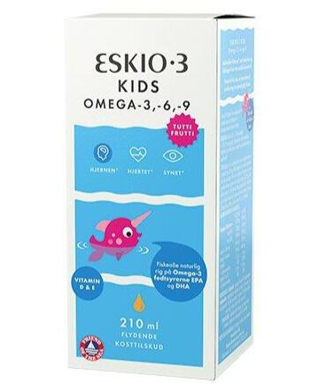 Eskio 3 Kids   Tutti Frutti Smag 210ml