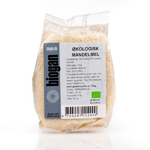 Biogan Mandelmel ø  Bull  100 G