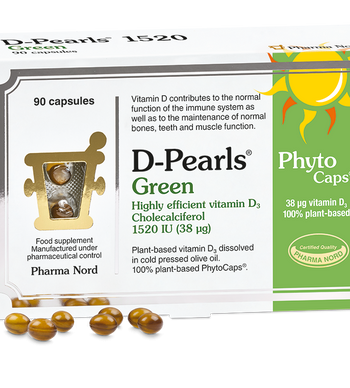 Pharma Nord D Pearls Phyto 38 ? G   Bull  80 Kapsler