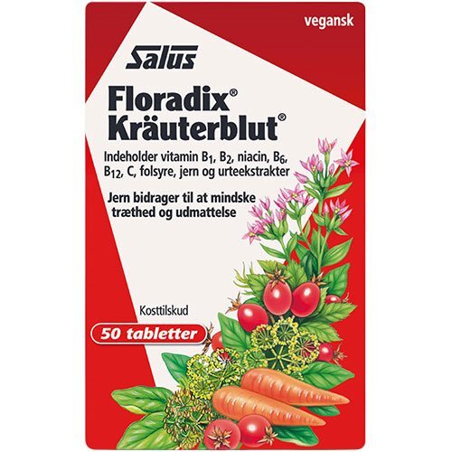 Salus Kr? Uterblut Jern   50 Tabletter