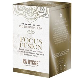 Rå Hygge Focus Fusion   Lion S Mane Green Tea ø  16br