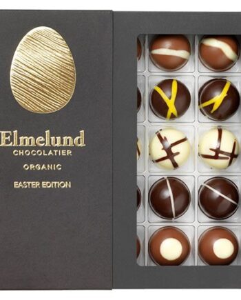 Elmelund Gaveæske M  Fyldte Chokolader 25 Stk ø  250g