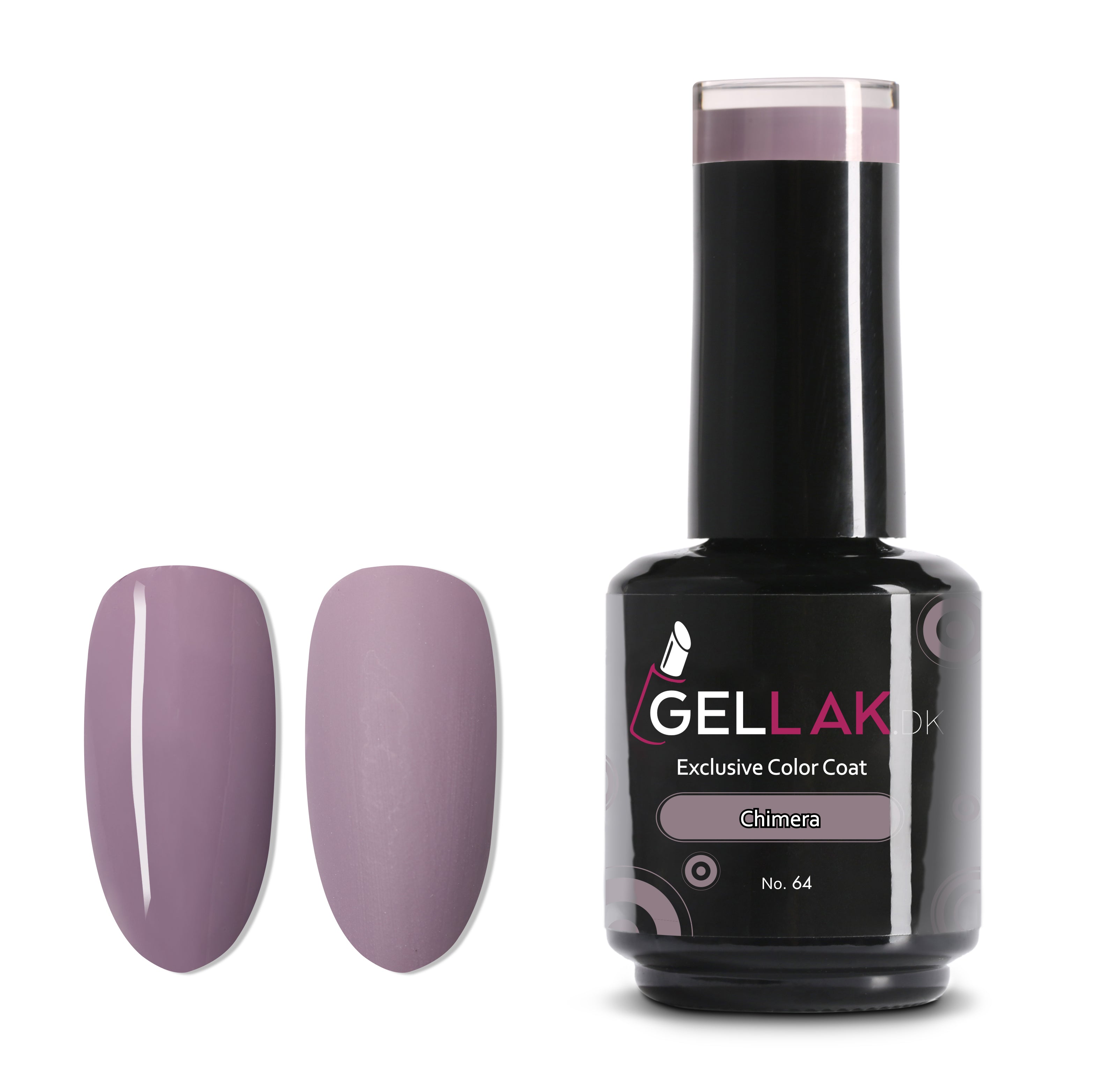 Gel Neglelak Lilla   15 Ml   Chimera No  64   Gellak Dk