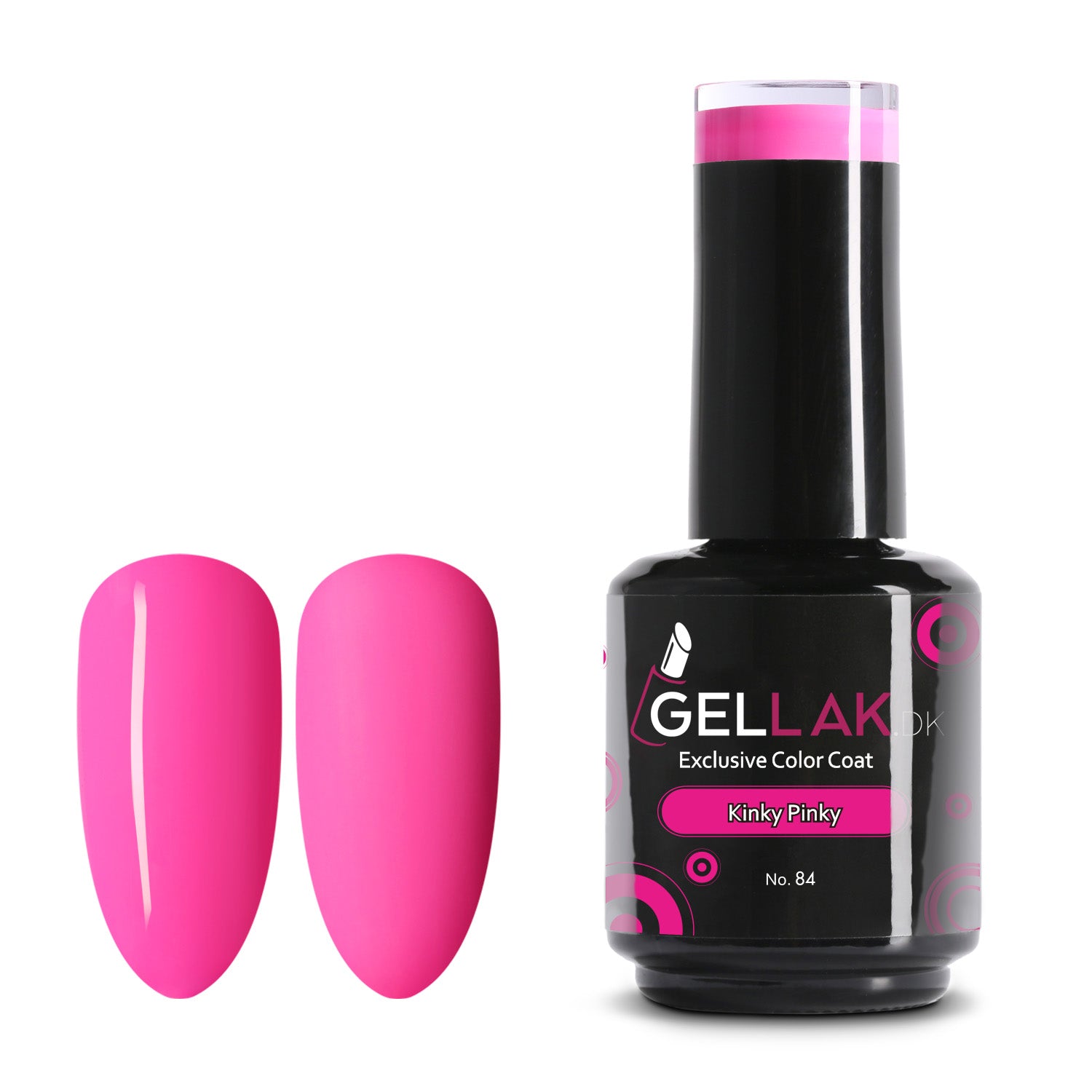 Gel Neglelak Pink   15 Ml   Kinky Pink No  84   Gellak Dk