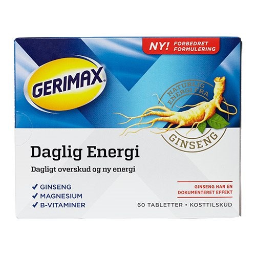 Gerimax Daglig Energi  60 Tab   67 G