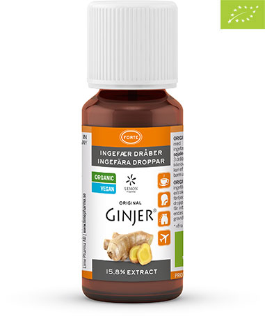 Ginjer Forte økologiske Ingefærdråber     50 Ml
