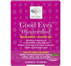 New Nordic Good Eyes øjentræthed  30tab