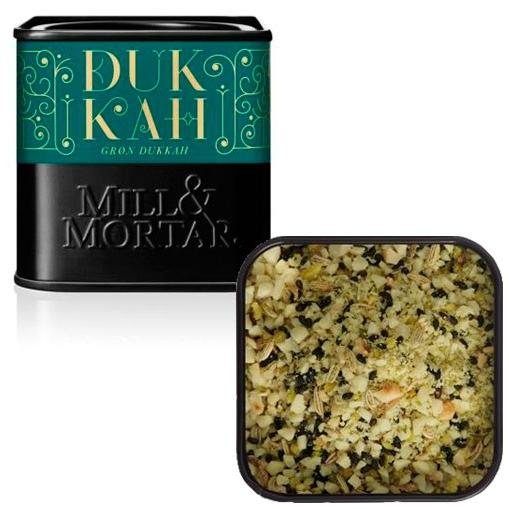 Grøn Dukkah Mandler M  Grøn Pistacie ø  75g