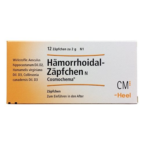 Hæmorrhoidal Stikpille Indh  12 Stk  1 Stk