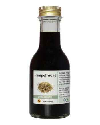Hampefrøolie   Jomfru   økologisk   1 Liter