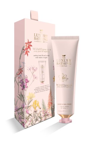 The Luxury Bathing Company Wildflowers Hand   Nail Cream 100ml