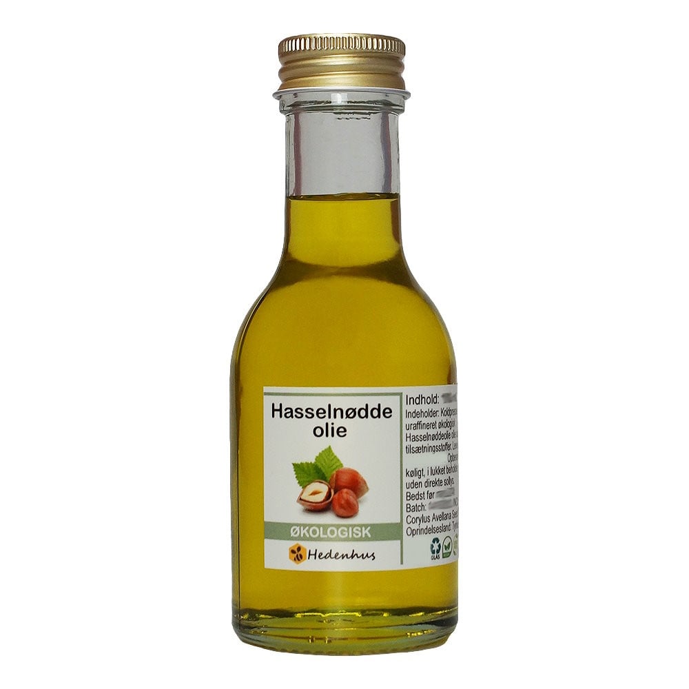 Hasselnøddeolie   økologisk   5 Liter