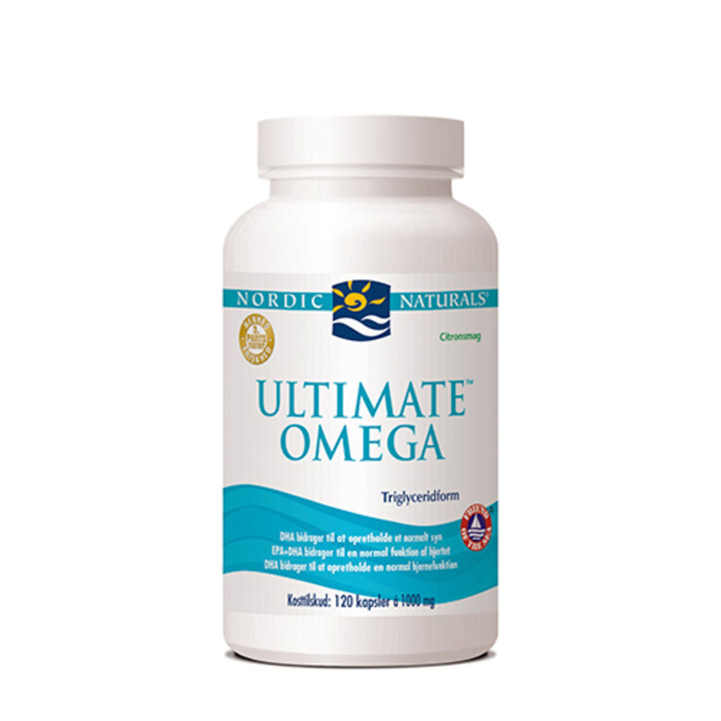 Nordic Naturals Ultimate Omega 3 Med Citronsmag 1000 Mg