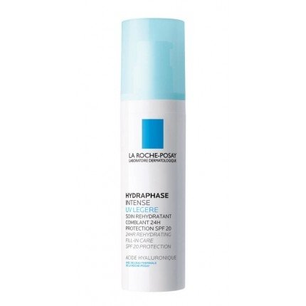 La Roche Posay Hydraphase Uv Intense Legere Beskyttende Fugtighedscreme Flakon M  Pumpe 50 Ml