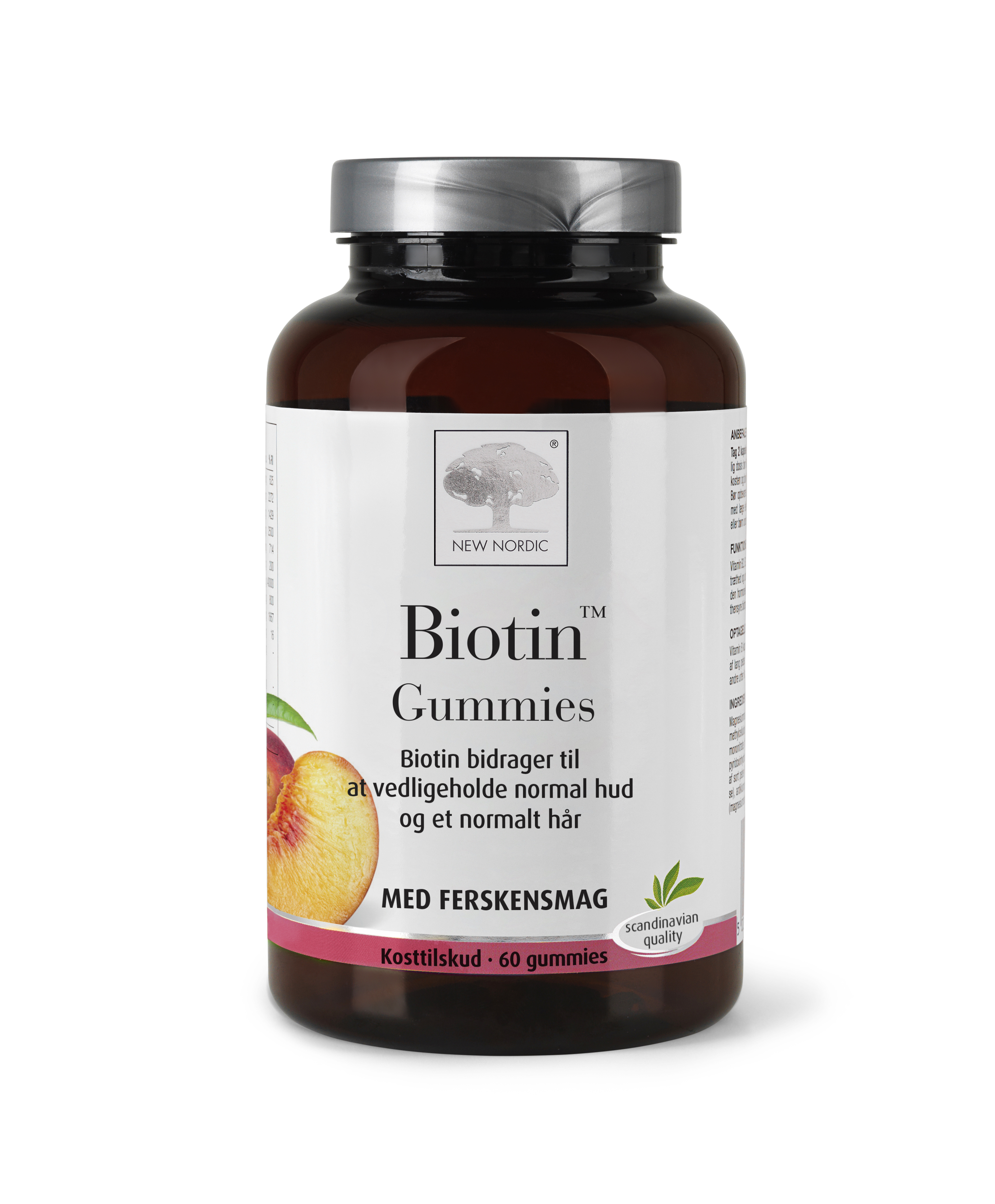 New Nordic Biotin Gummies 60 Stk