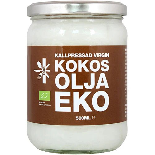 Koldpresset Kokosolie øko    500 Ml