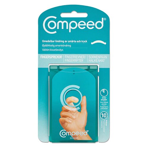 Compeed 3 In 1 Fingerrevner 10 Stk