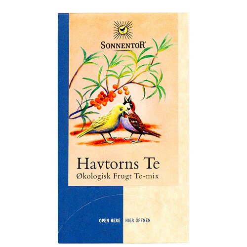 Havtorns Te ø Sonnentor   18 Breve