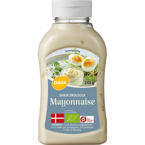 Dava Mayonnaise øko    245 Gram