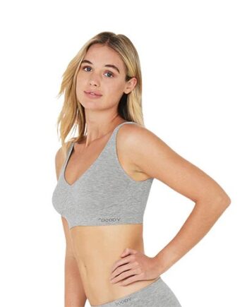 Shaper Crop Bra Lysegrå Str  M   1 Stk