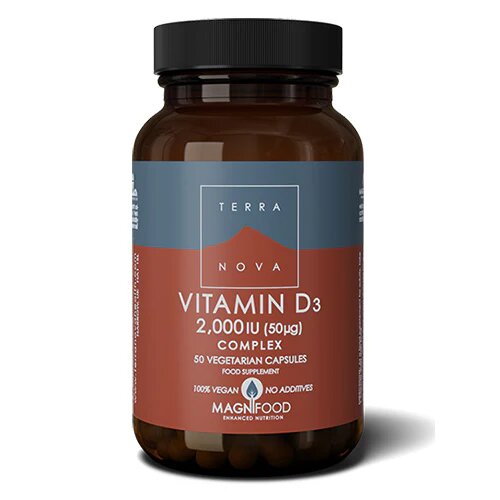 D3 Vitamin 2000 Iu   50 Kapsler