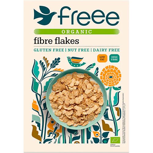 Fibre Flakes Gl Fri Doves øko    375 Gram