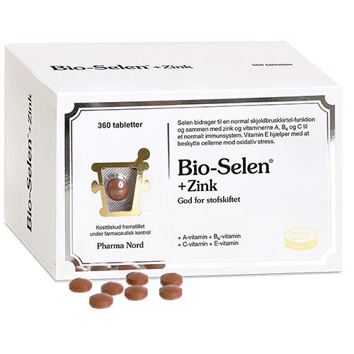 Bio Selen Zink   360 Tabletter