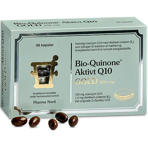 Bio Quinone Aktivt Q10 Gold 100 Mg