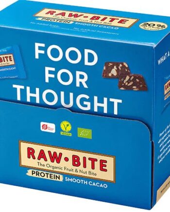 Rawbite Officebox Protein Smooth Cacao 45x15g øko    1 Pk