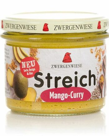 Smørepålæg Mango Karry Streich øko    180 Gram