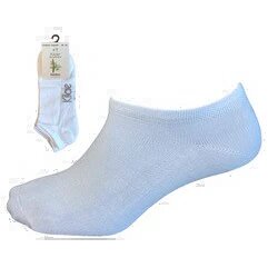 Comfort  Quot Low Cut Quot  Bamboo  Hvid  Str  39 42