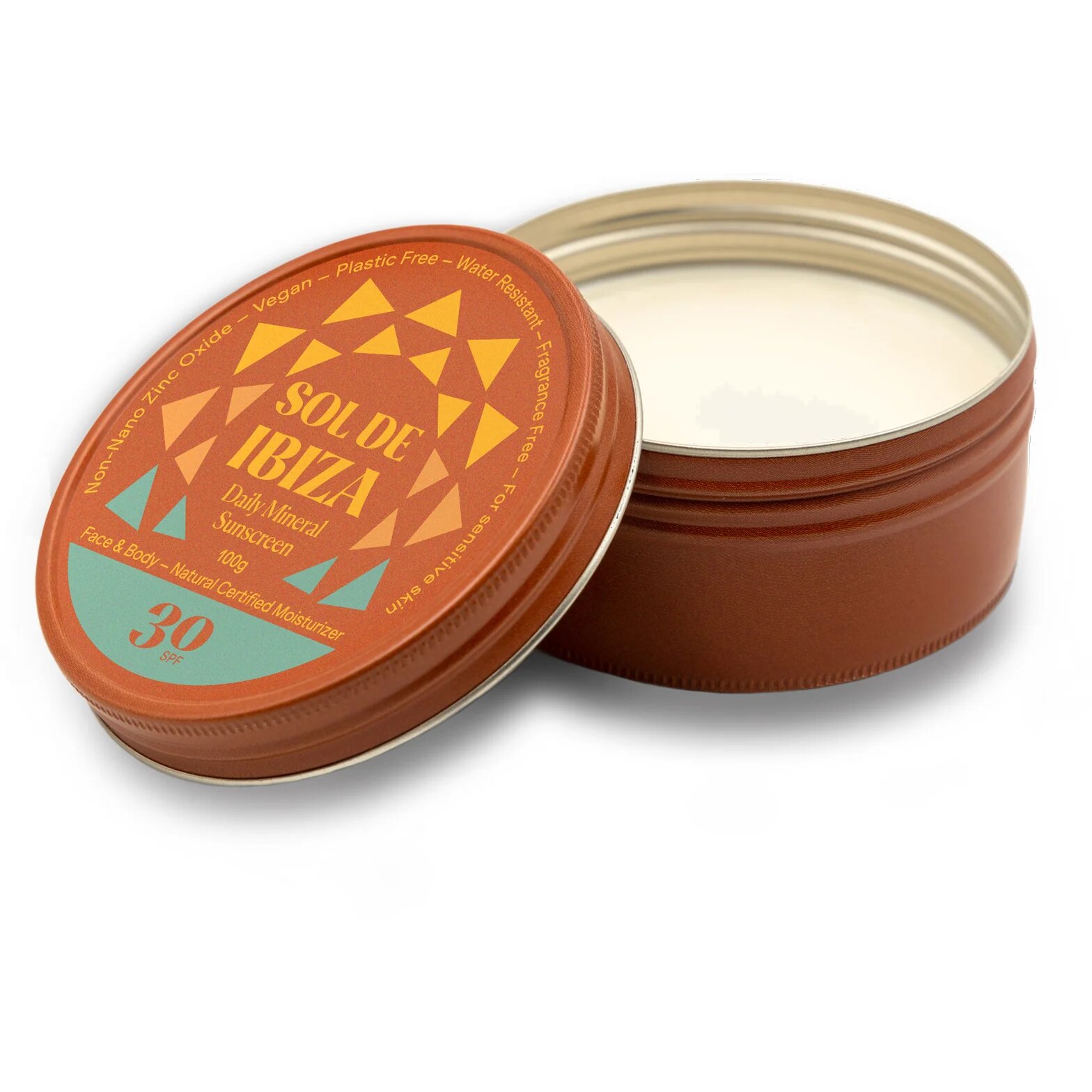 Daily Mineral Sunscreen Face   Body Spf30   100 Gram